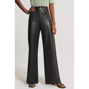 Anthropologie Maeve The Colette Faux Leather Pants Size 25